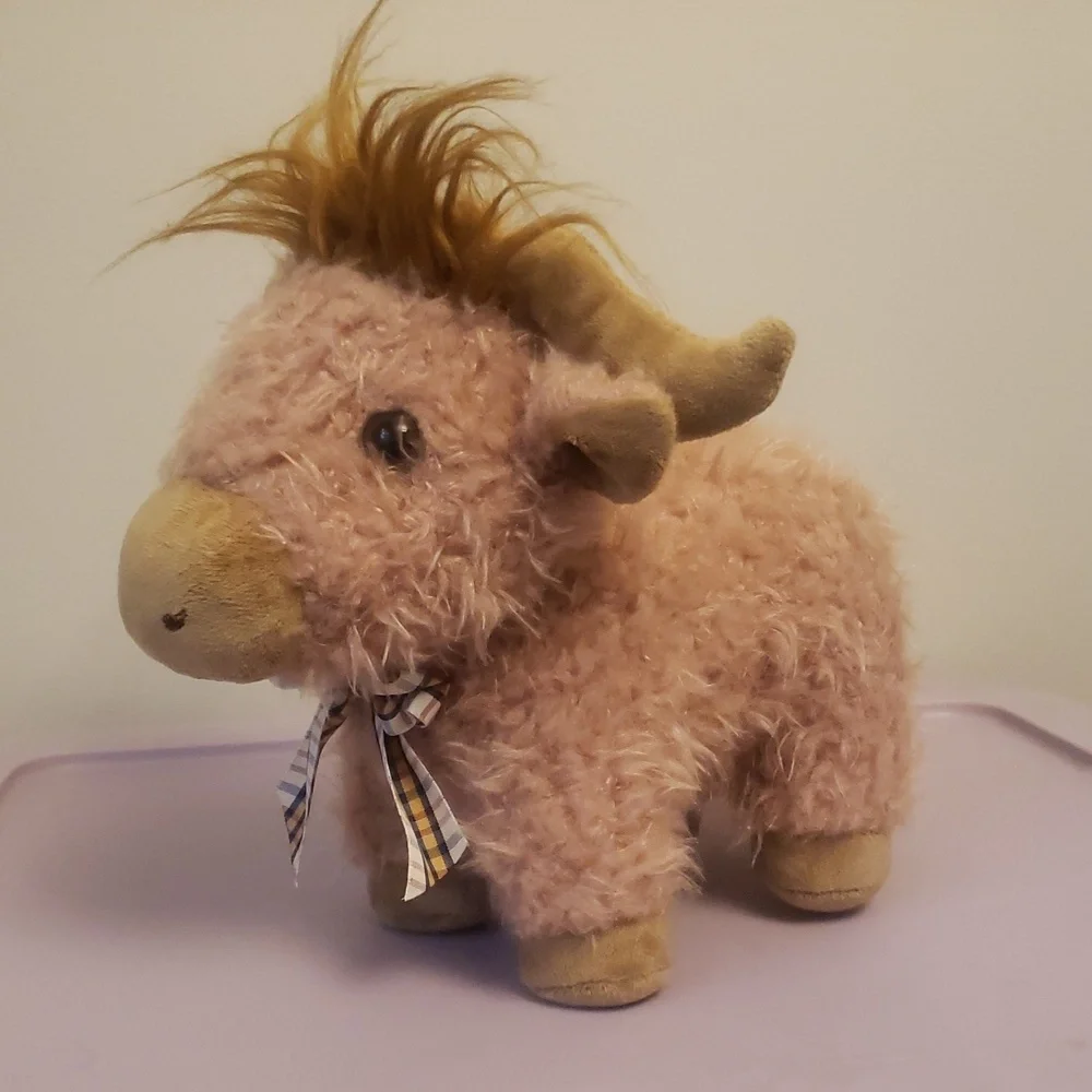 NWOT Adorable Plush Highland Cow Plush Toy 12in - Picture 3 of 10